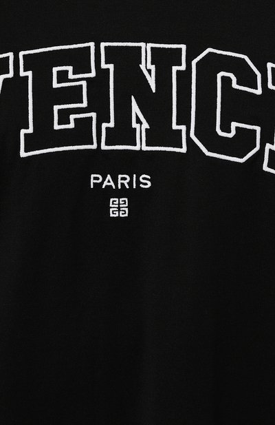 Хлопковая футболка GIVENCHY, арт. BM71CW/3Y6B, фото 5