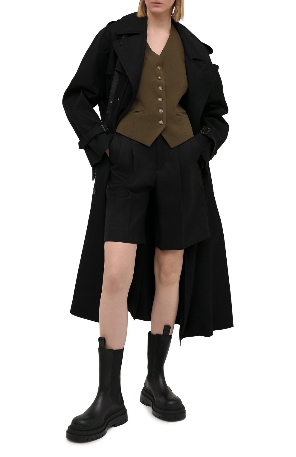 Кожаные ботинки bv tire BOTTEGA VENETA, арт. 630297/VBS50, фото 2