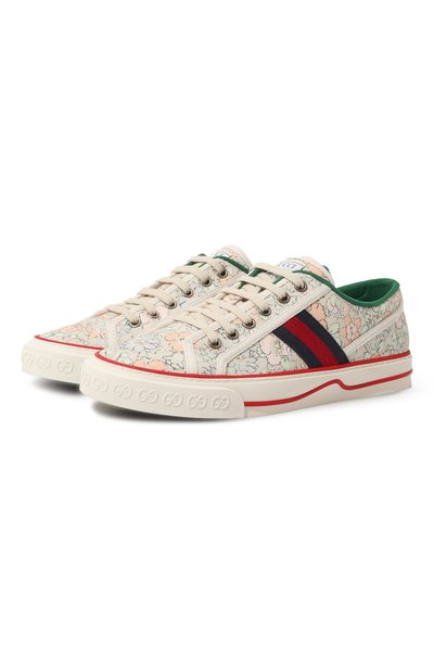 Текстильные кеды tennis 1977 GUCCI, арт. 606110 2I410, фото 1