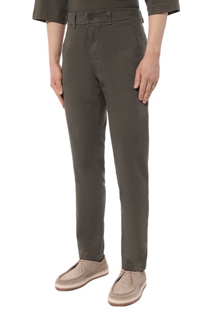 Хлопковые брюки TRANSIT, арт. CFUTRWA100, фото 3