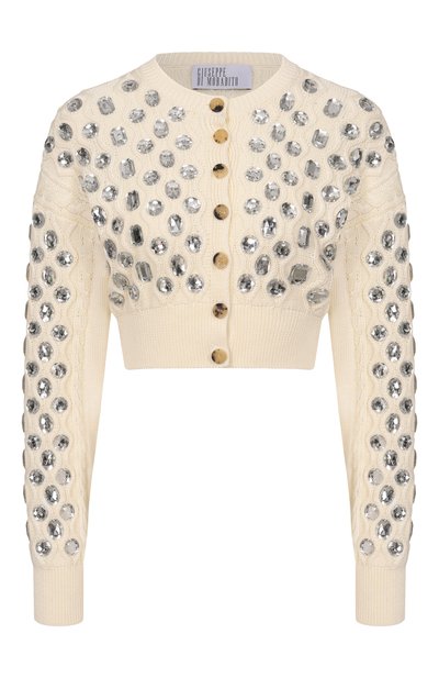 Женский хлопковый кардиган GIUSEPPE DI MORABITO, арт. 06PSKNT384CR 16403