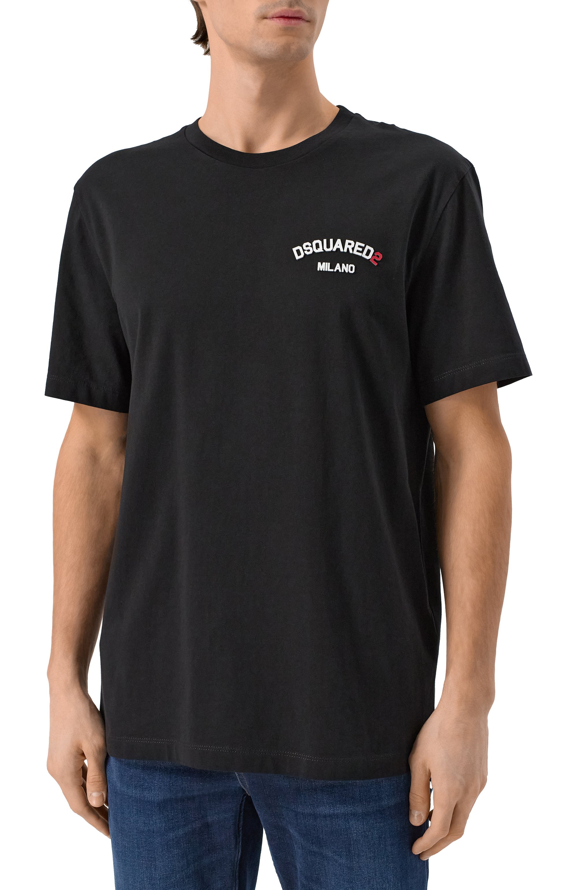 Хлопковая футболка DSQUARED2, арт. S74GD1400/D20020, фото 3