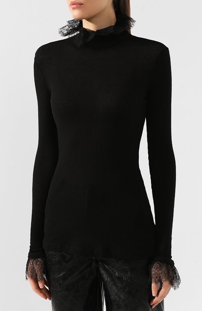 Водолазка из смеси вискозы и шерсти PHILOSOPHY DI LORENZO SERAFINI, арт. A1204/5739, фото 3