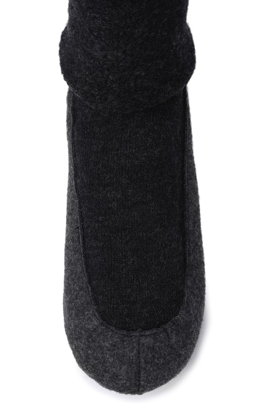 Шерстяные домашние туфли Falke 16560 Серый  16560 Фото 5