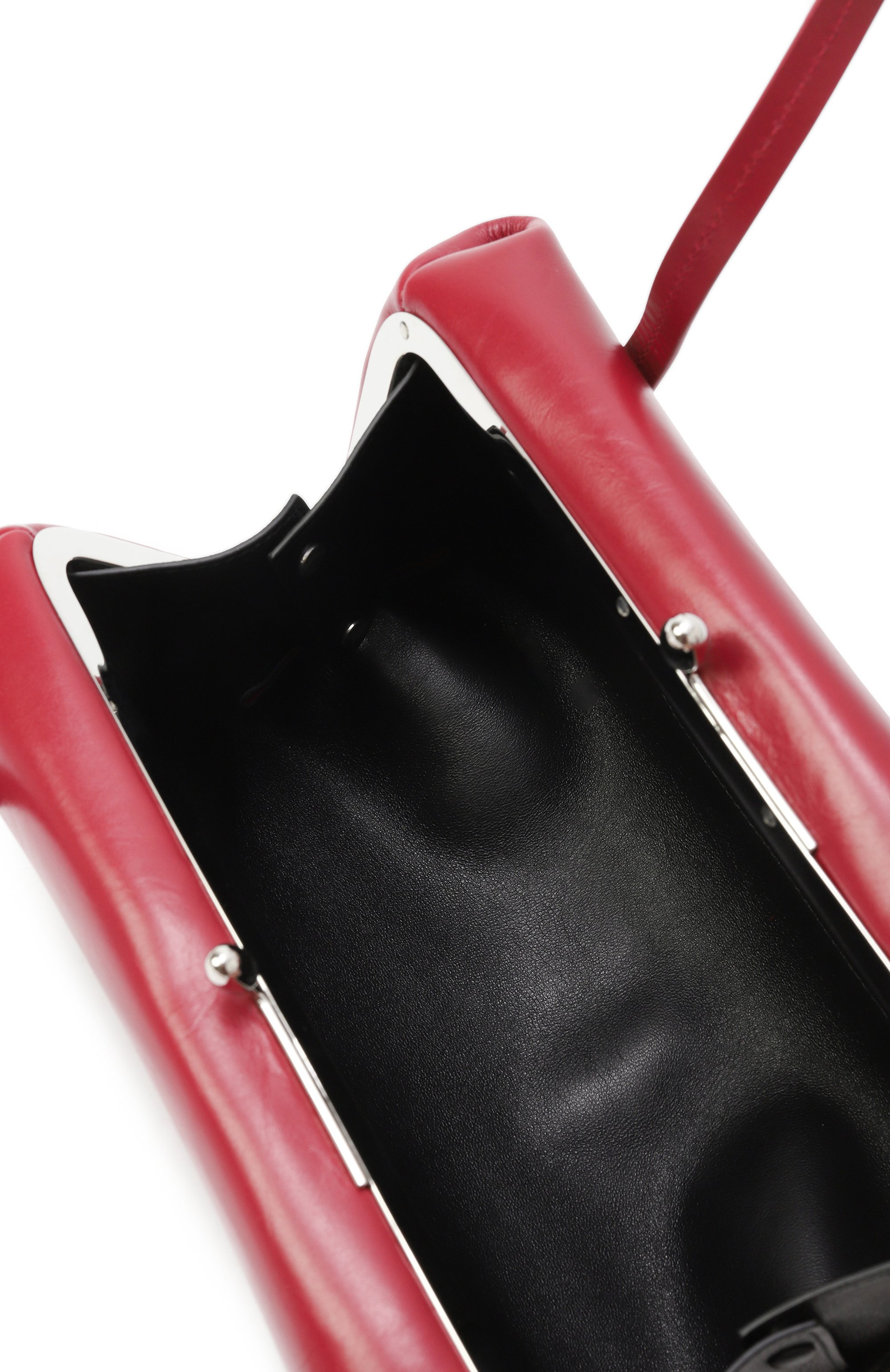 Сумка goji pillow small JIL SANDER красного цвета по цене 279000 руб., арт. J08WD0078-P5635, фото 5 Сумка goji pillow small JIL SANDER, арт. J08WD0078-P5635, фото 5