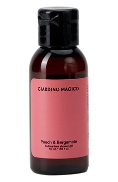 Бессульфатный гель для душа peach & bergamote (50ml) GIARDINO MAGICO бесцветного цвета, арт. 4640200322395 | Фото 1 (Назначение: Для тела; Региональные ограничения белый список (Axapta Mercury): Не проставлено; Нос: Не п�роставлено; Тип продукта: Гели)