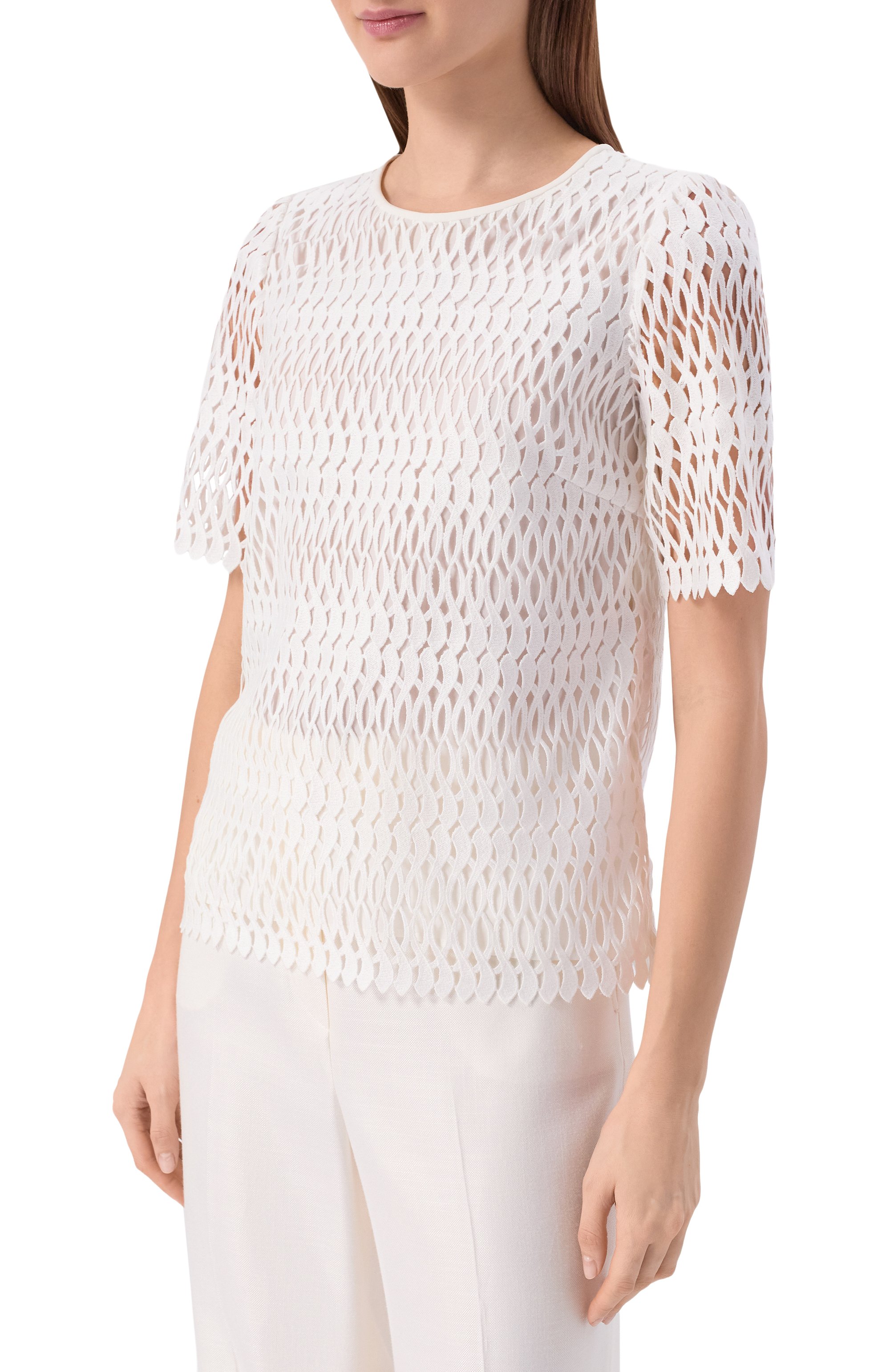 Топ MVST, арт. M26.2PW.B029/F130 JUMB0 RICAMI, фото 3