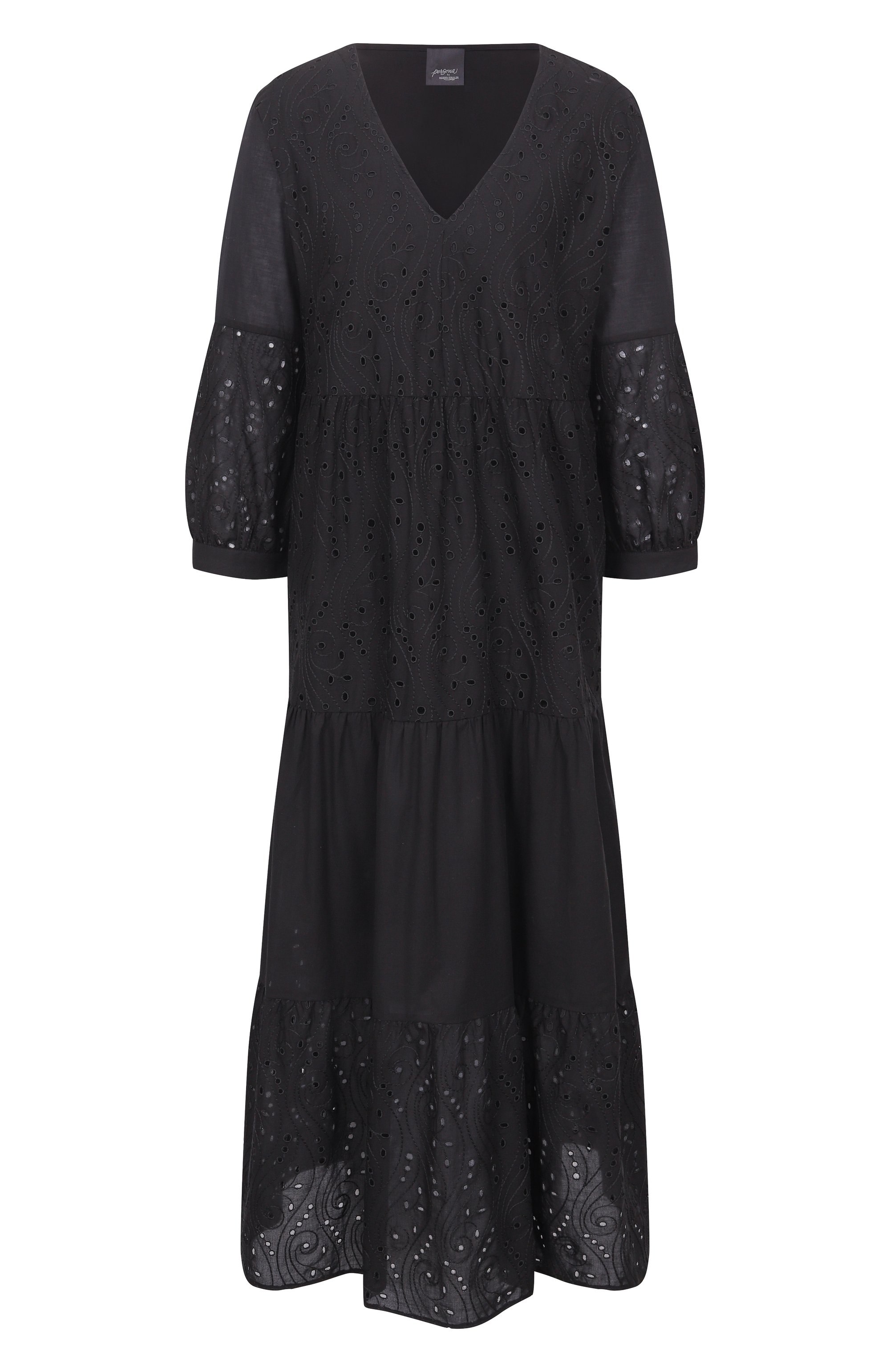 Хлопковое платье PERSONA BY MARINA RINALDI, арт. 0NTAN0, фото 1