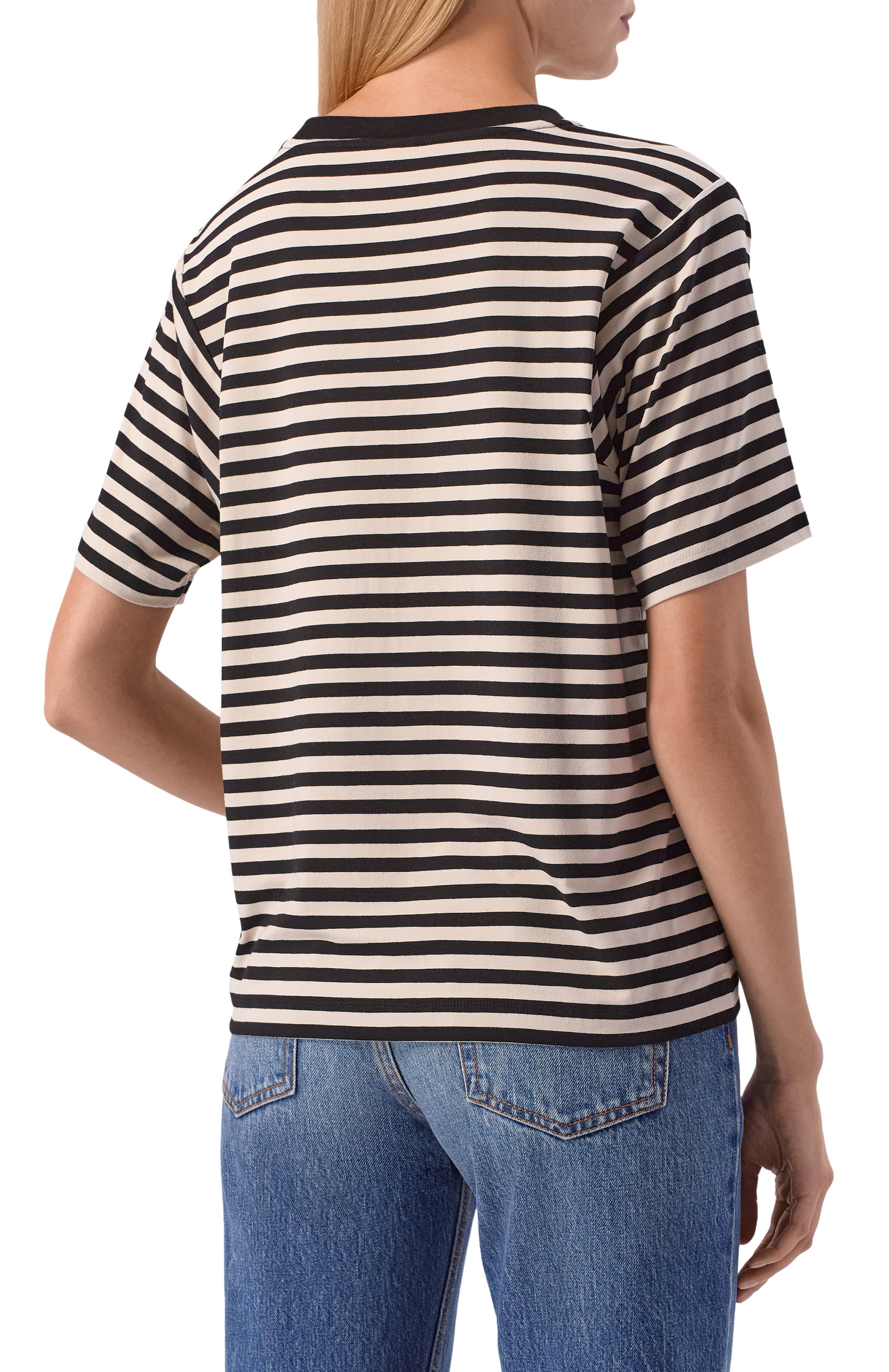 Футболка из вискозы BOGNER черного цвета по цене 17900 руб., арт. 56777886, фото 4 Футболка из вискозы BOGNER, арт. 56777886, фото 4