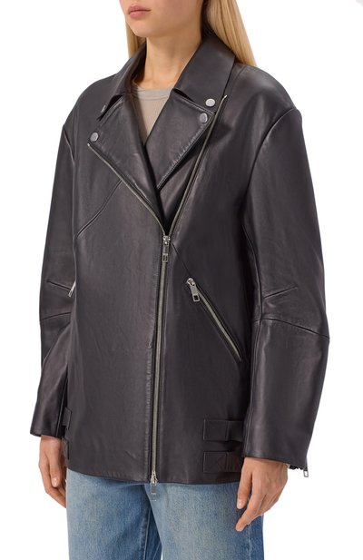 Кожаная куртка BOSS, арт. 50547474, фото 3