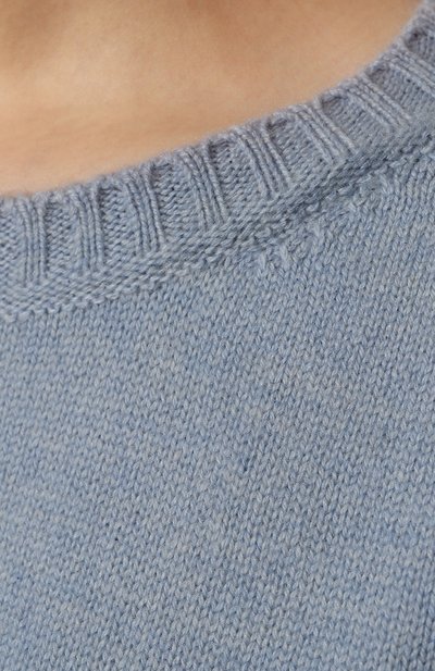 Кашемировый пуловер FREEAGE синего цвета по цене 60000 руб., арт. S23.JM056.3333.401, фото 5 Кашемировый пуловер FREEAGE, арт. S23.JM056.3333.401, фото 5