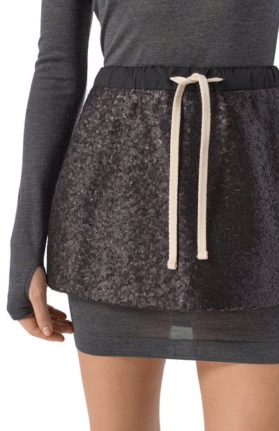 Юбка-баска с отделкой пайетками RUBAN, арт. RSS25-6.1.54.2, фото 5