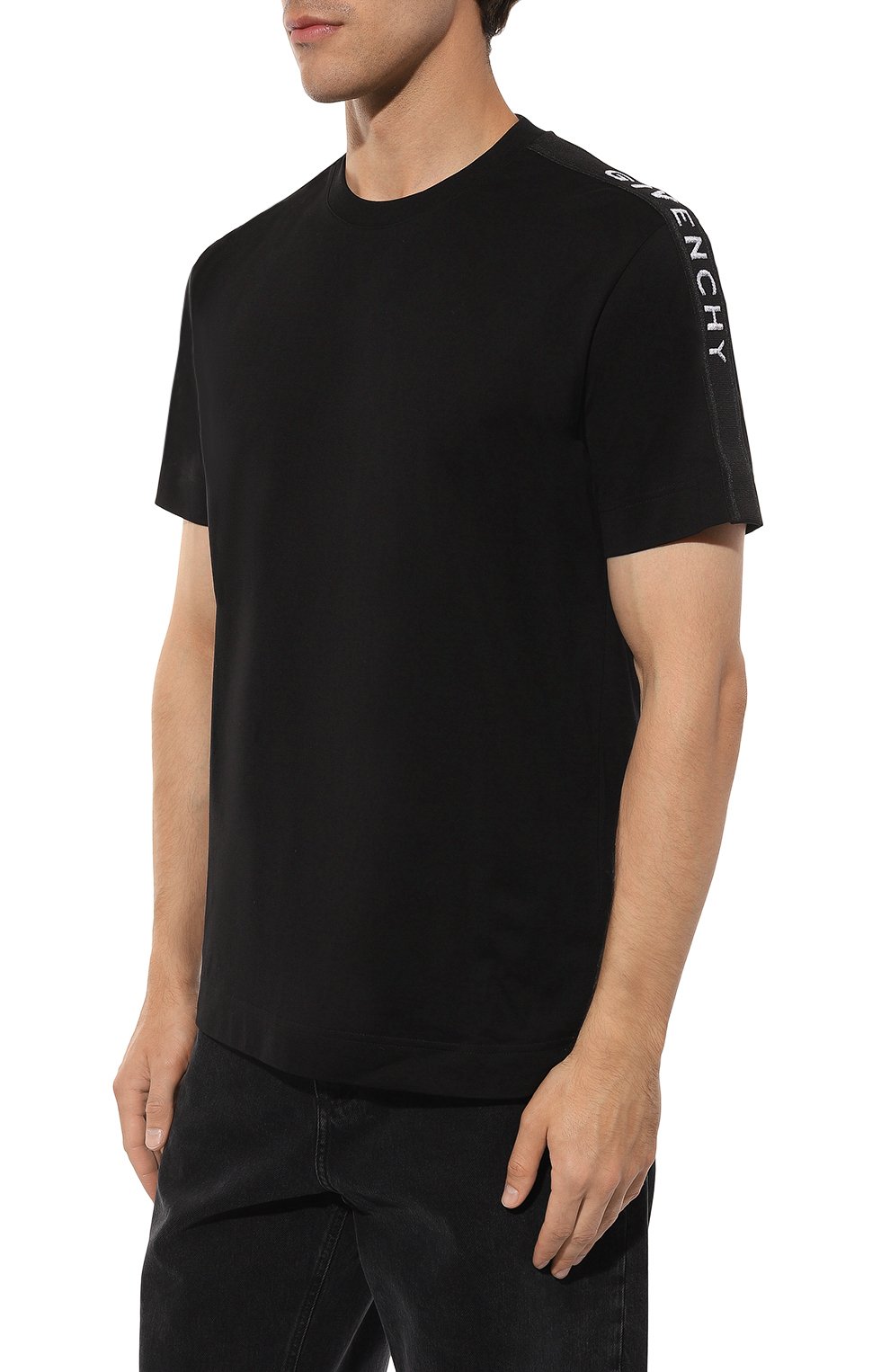Хлопковая футболка GIVENCHY, арт. BM71DX/3Y6B, фото 3