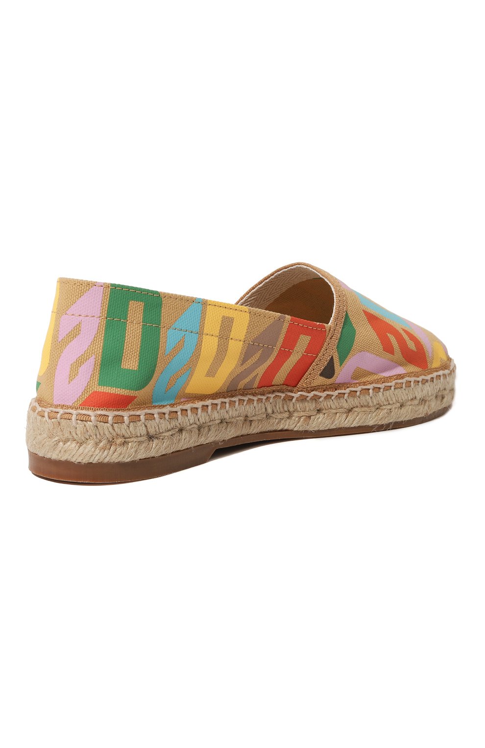 Текстильные эспадрильи d2 monogram DSQUARED2, арт. ESW0015 25406156, фото 5