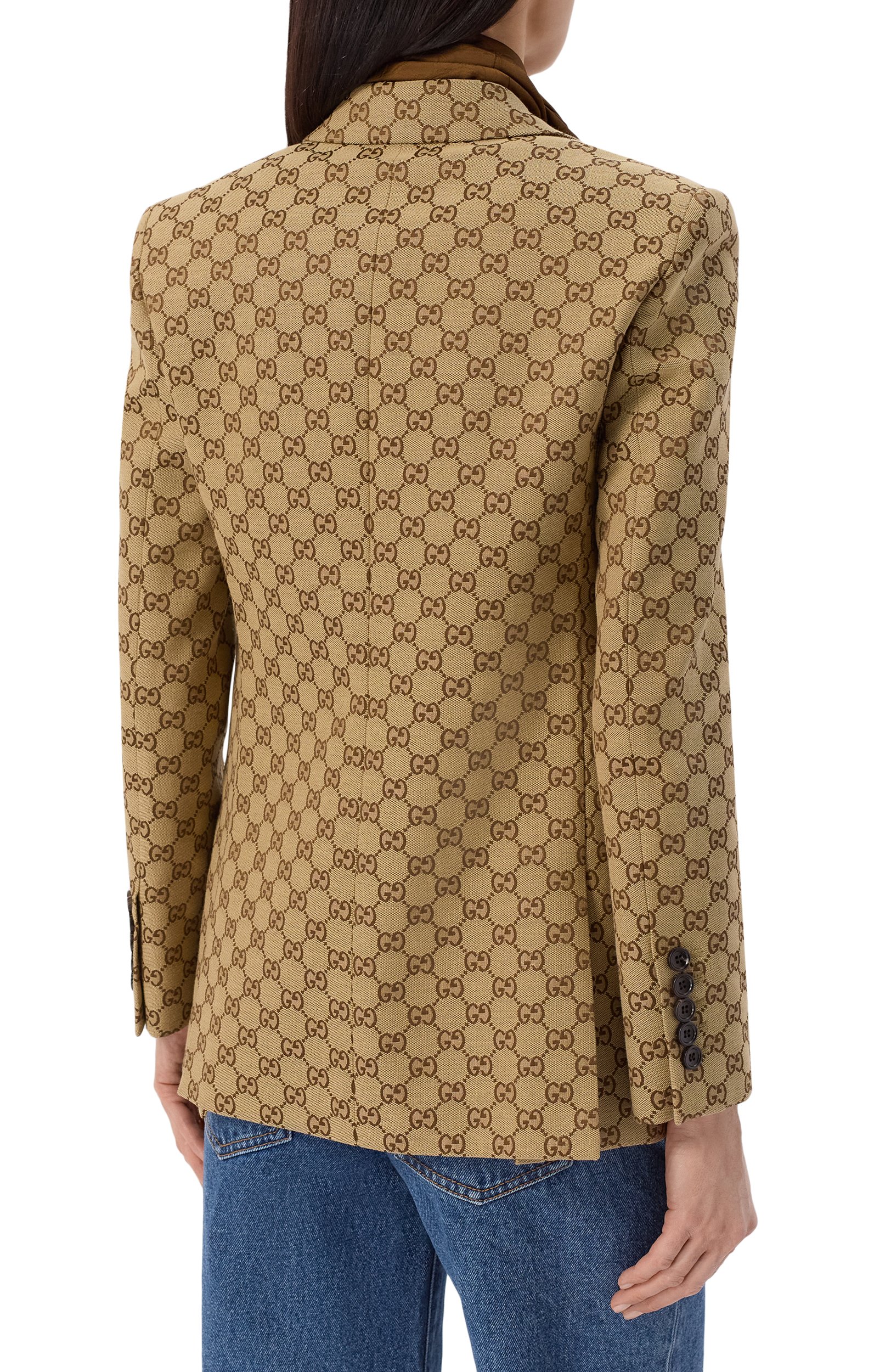 Хлопковый жакет GUCCI, арт. 785972/ZAF4S, фото 4