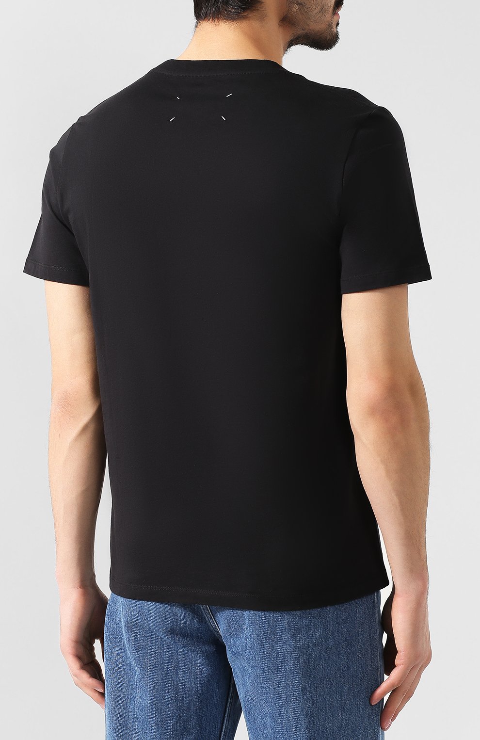 Хлопковая футболка MAISON MARGIELA, арт. S50GC0541/S23182, фото 4