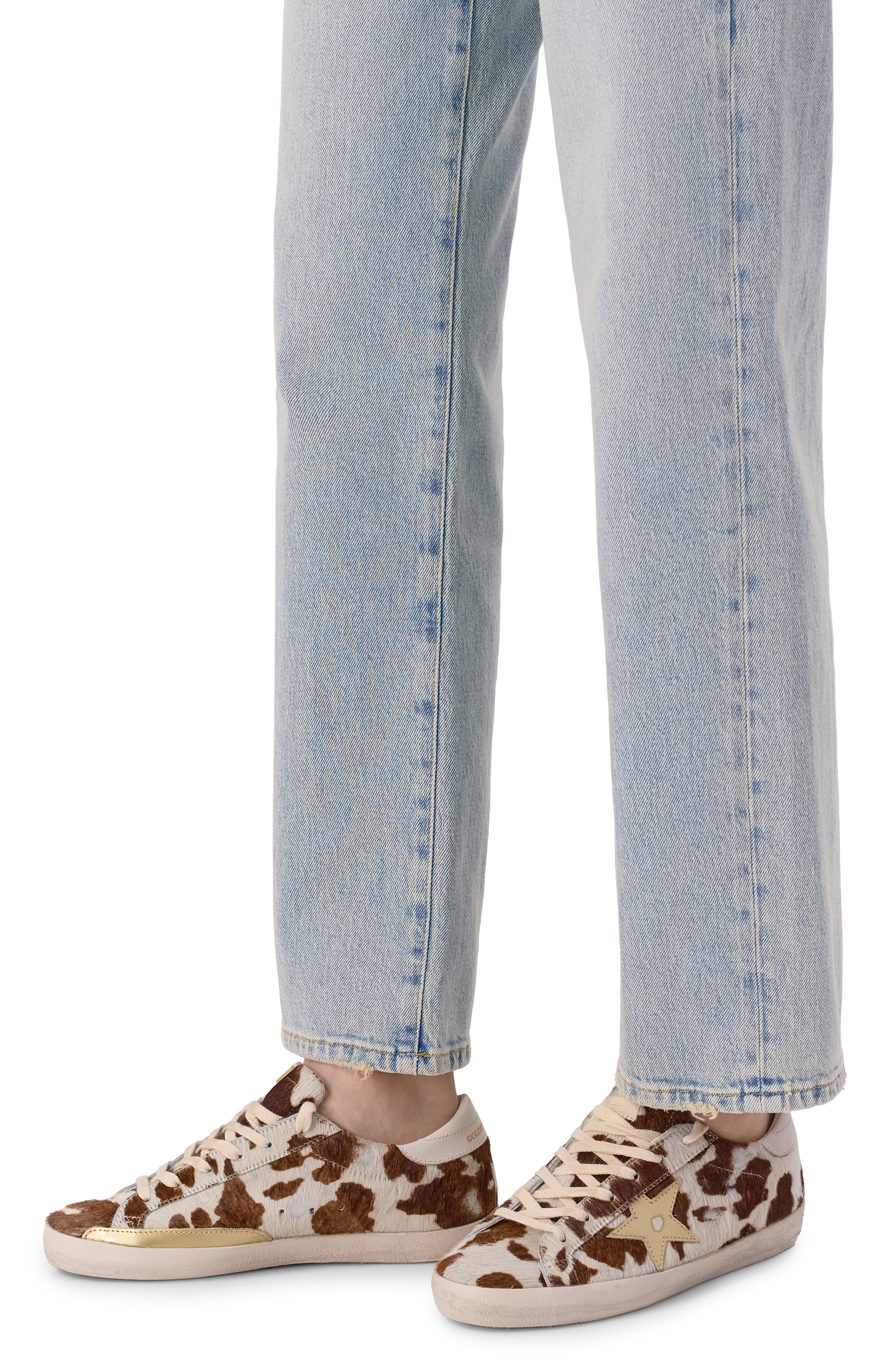 Кожаные кеды super-star GOLDEN GOOSE DELUXE BRAND, арт. GWF00101.F007262, фото 2