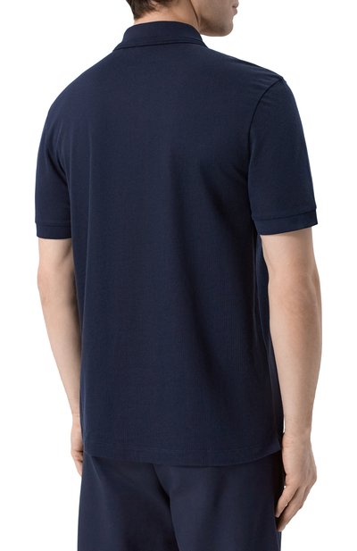 Поло из хлопка и лиоцелла BOSS, арт. 50554614, фото 4