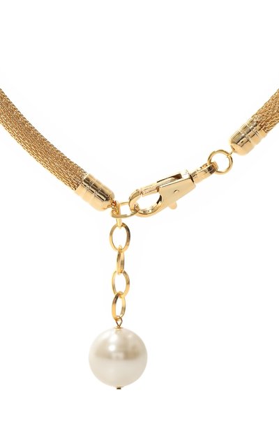 Колье CRYSTALLINE JEWELLERY золотого цвета по цене 17820 руб., арт. 584В, фото 4 Колье CRYSTALLINE JEWELLERY, арт. 584В, фото 4