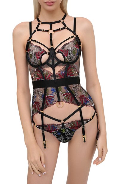 Корсет BORDELLE черного цвета по цене 72400 руб., арт. B0TANICA 0UVERT BASQUE, фото 2 Корсет BORDELLE, арт. B0TANICA 0UVERT BASQUE, фото 2