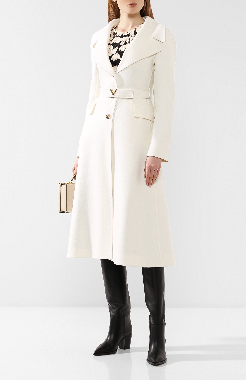 Кашемировое пальто VALENTINO, арт. SB3CA3R04G2, фото 2