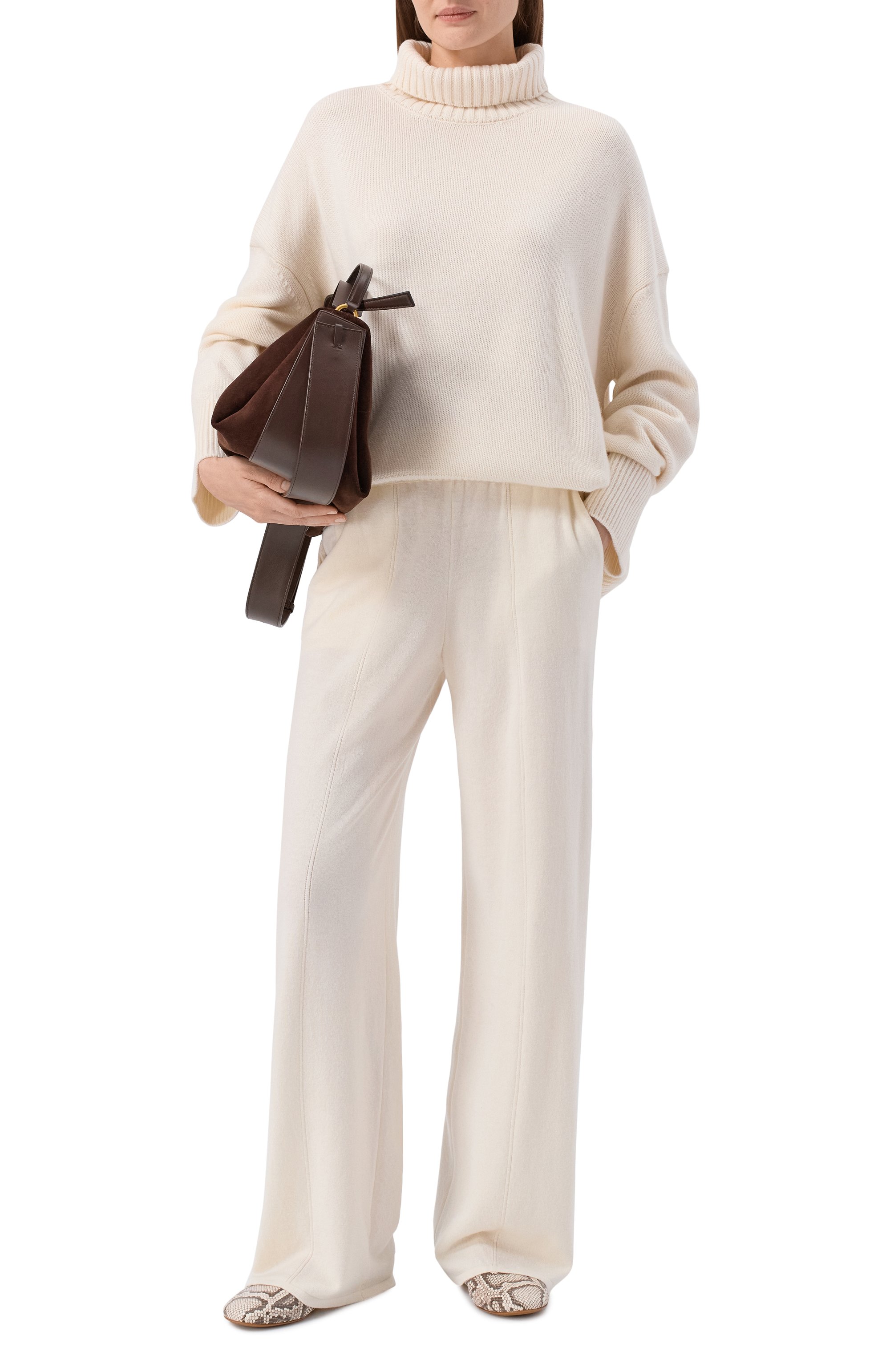 Брюки из шерсти и кашемира FREEAGE, арт. LW25.PT041.2030.101, фото 2