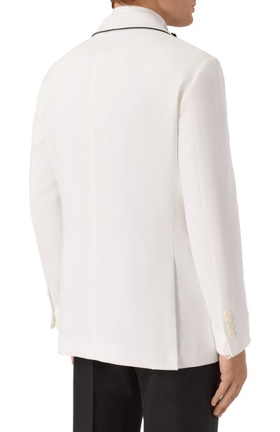 Хлопковый пиджак BRUNELLO CUCINELLI, арт. MB416GS11P, фото 4