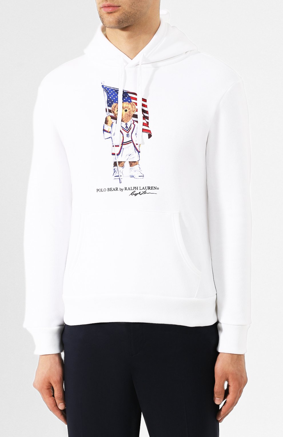 Хлопковое худи POLO RALPH LAUREN, арт. 710746438, фото 3