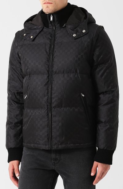 Пуховик с отстегивающимися рукавами GUCCI, арт. 473612/Z4218, фото 3