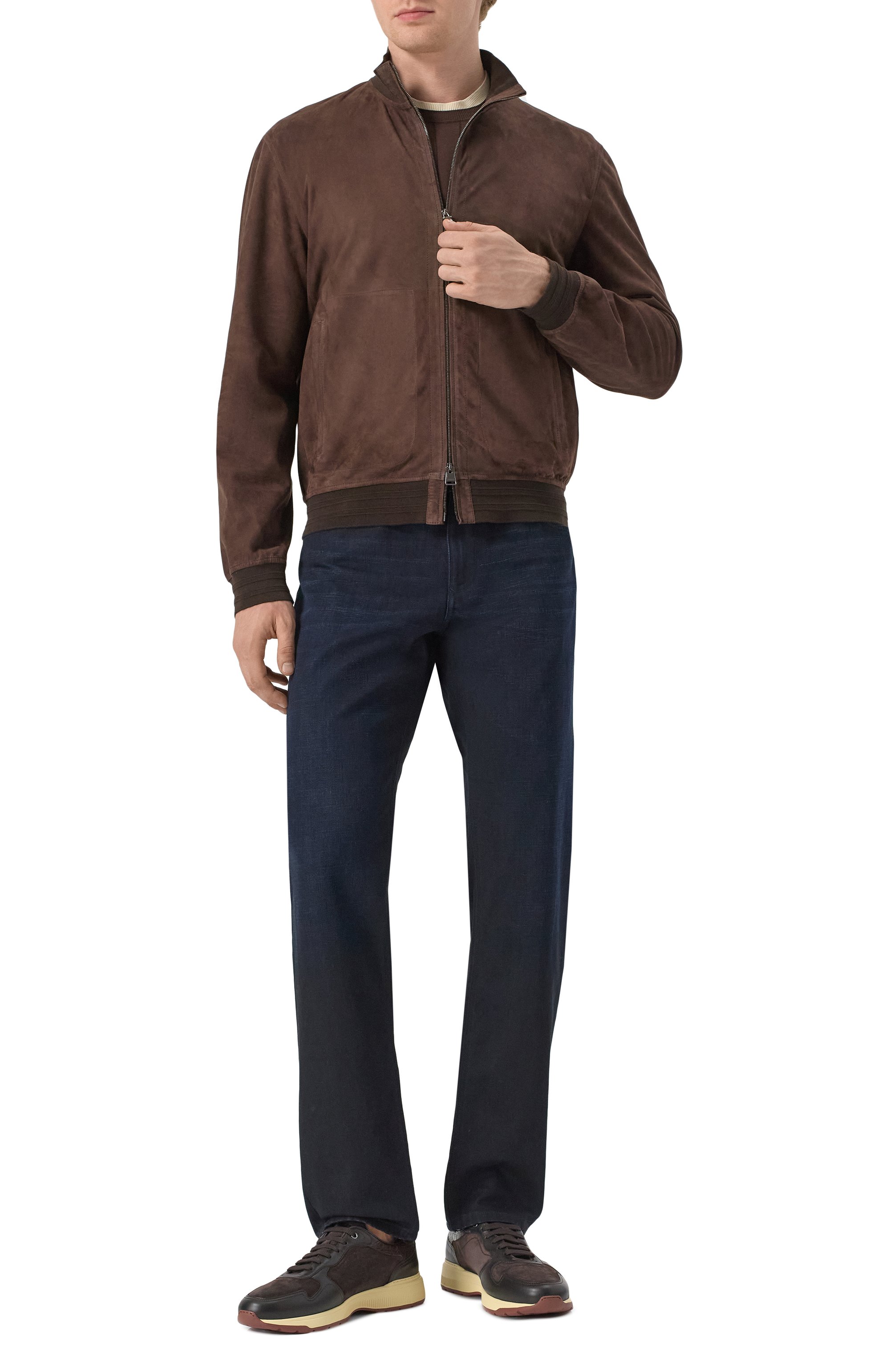 Комбинированные кроссовки ZILLI, арт. H0138AM1066VZEV03, фото 2