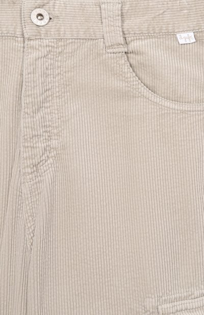 Вельветовые брюки-карго IL GUFO, арт. A25GPL0018V6021, фото 3