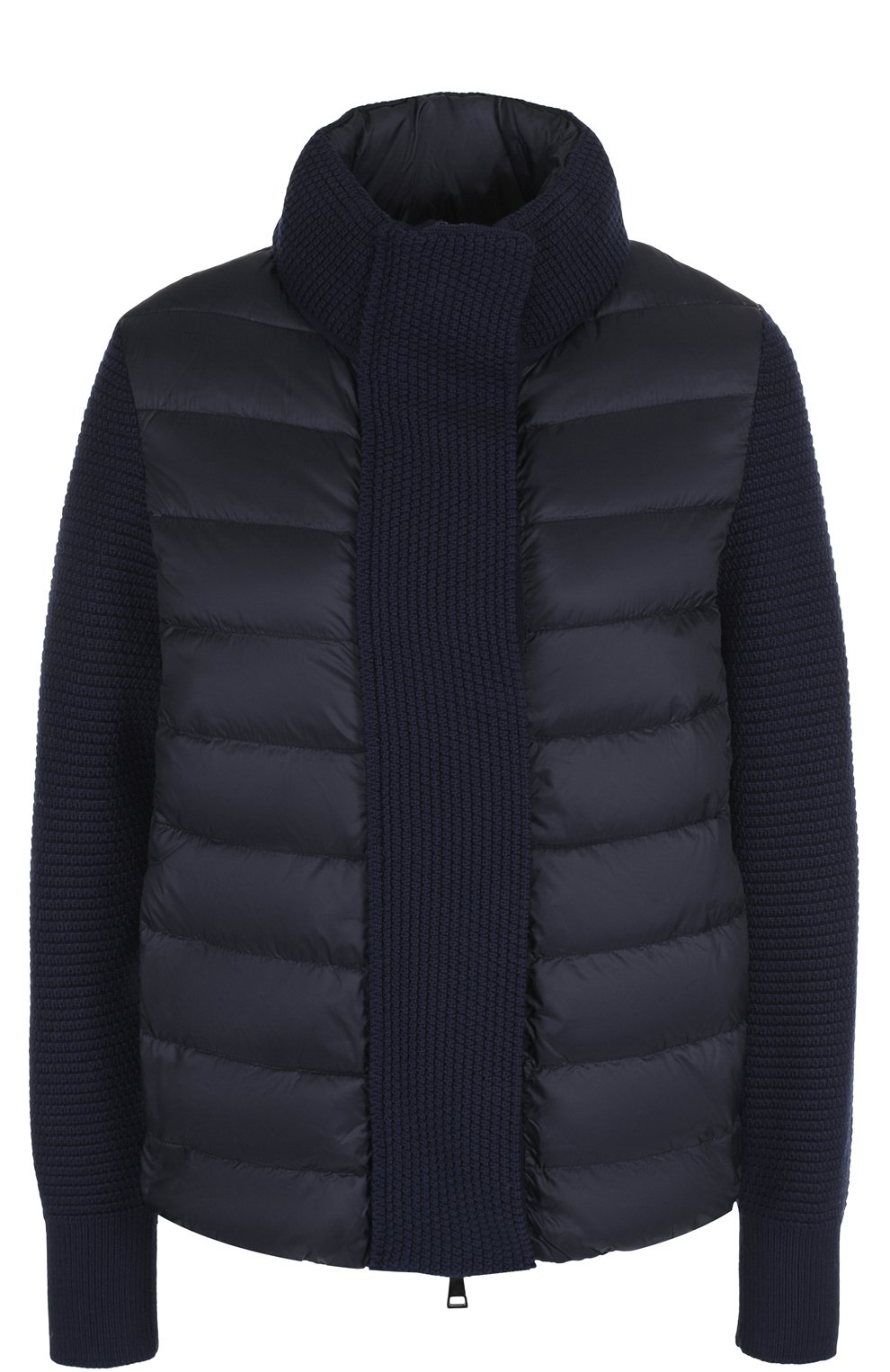 Пуховик с шерстяными рукавами MONCLER, арт. C2-093-94534-00-98124, фото 1