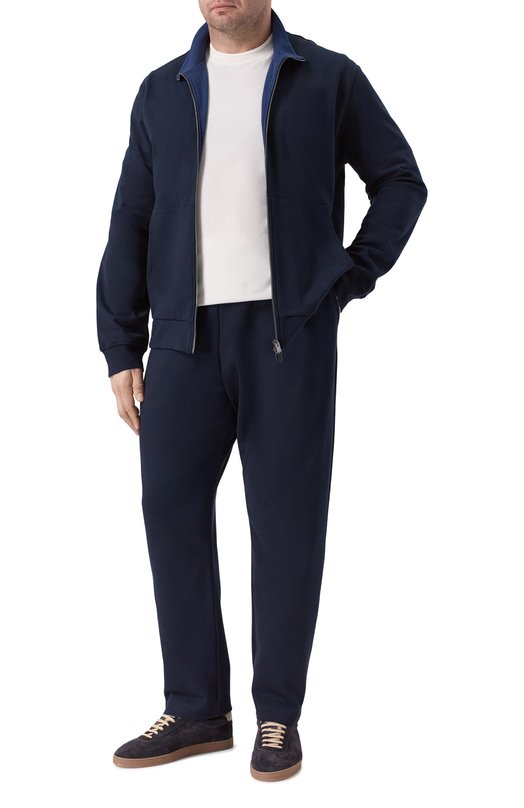 Хлопковая футболка Canali T0931/MJ02439 Белый  T0931/MJ02439 Фото 2