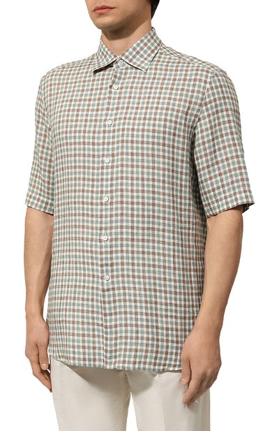 Льняная рубашка STEFANO RICCI, арт. MC007360/LX2716, фото 3