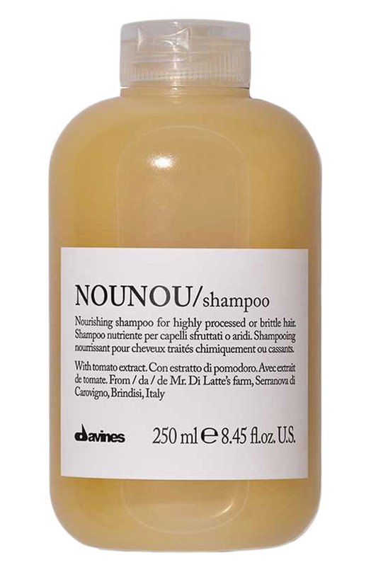фото Питательный шампунь для уплотнения волос nounou (250ml) davines