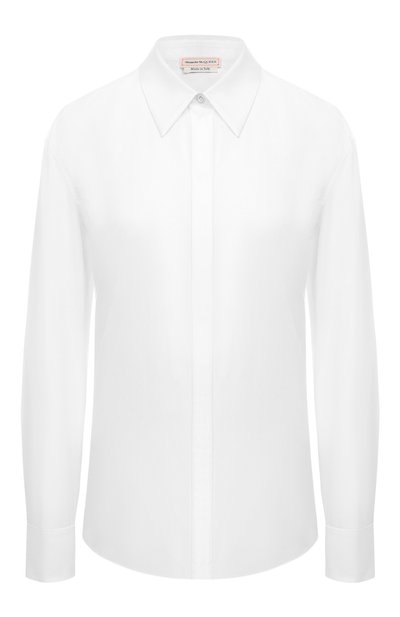 Хлопковая рубашка ALEXANDER MCQUEEN, арт. 767940/QAAAD, фото 1