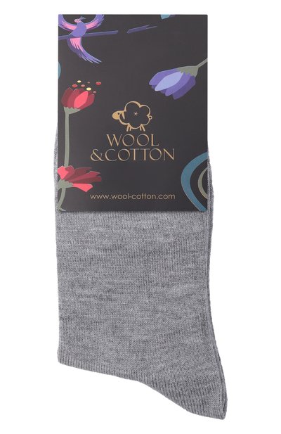 Шерстяные носки WOOL AND COTTON, арт. NNRU-003