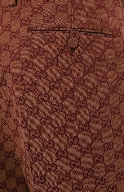 Хлопковые брюки GUCCI, арт. 572439 ZKU09, фото 5