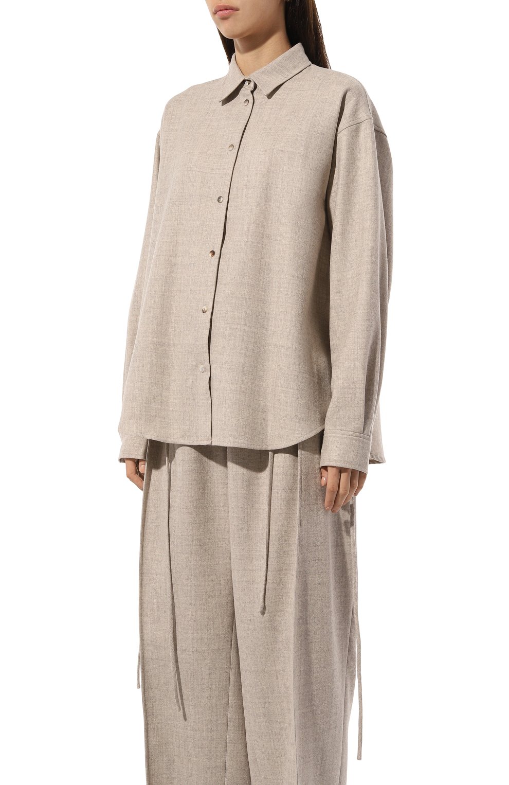 Шерстяная рубашка LE17SEPTEMBRE, арт. LS2479SH003EBE, фото 3