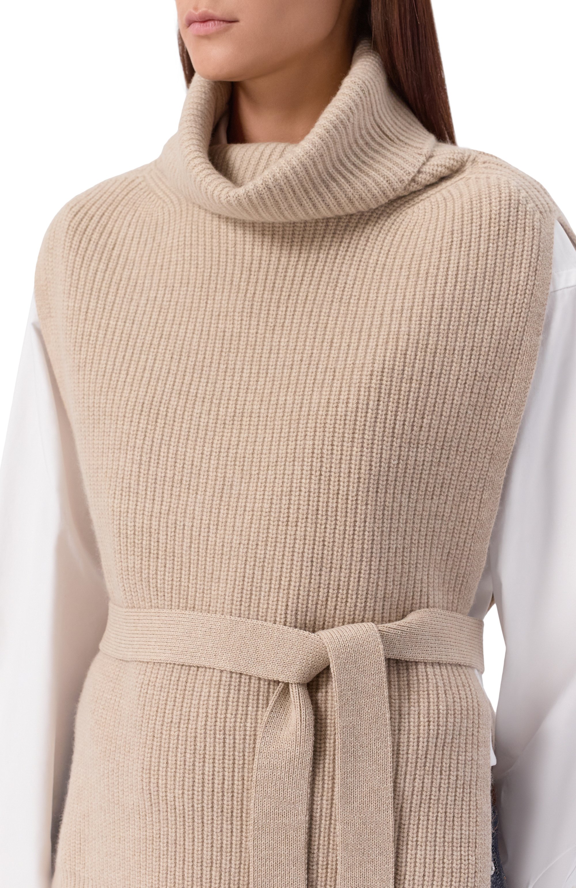 Жилет из шерсти и кашемира YVES SALOMON, арт. 26WAA502XXMACL, фото 5