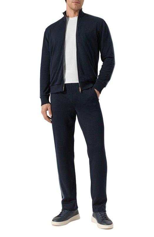 Хлопковая футболка Kiton UMK0721HE30 Белый  UMK0721HE30 Фото 2