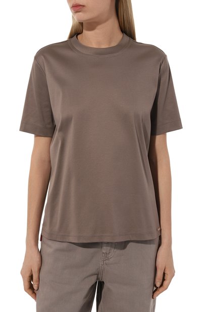 Хлопковая футболка KITON, арт. D53450H08051, фото 3