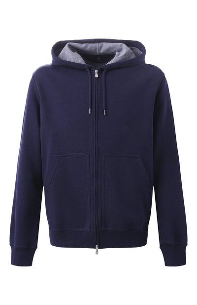 Мужской толстовка из хлопка и кашемира BRUNELLO CUCINELLI, арт. MM8319069G