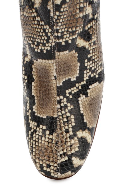 Кожаные ботильоны sofia BY FAR бежевого цвета по цене 55150 руб., арт. 19PFS0FBSPL, фото 5 Кожаные ботильоны sofia BY FAR, арт. 19PFS0FBSPL, фото 5