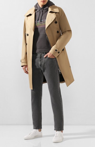 Хлопковое худи SAINT LAURENT, арт. 597199/YBQQ2, фото 2