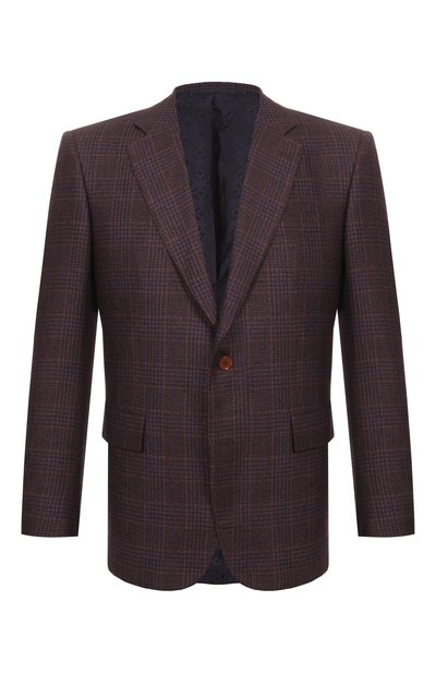 Мужской пиджак из шерсти и кашемира STEFANO RICCI, арт. S1RF432000/B168HA/60