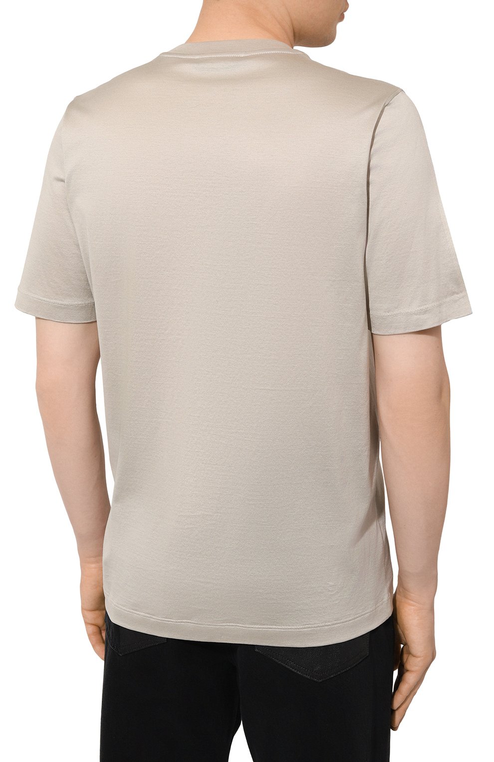 Хлопковая футболка ZILLI, арт. TSR001M0110VZMX00, фото 4
