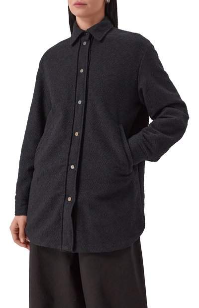 Твидовая куртка-рубашка HERNO, арт. GI000302D/13241, фото 3