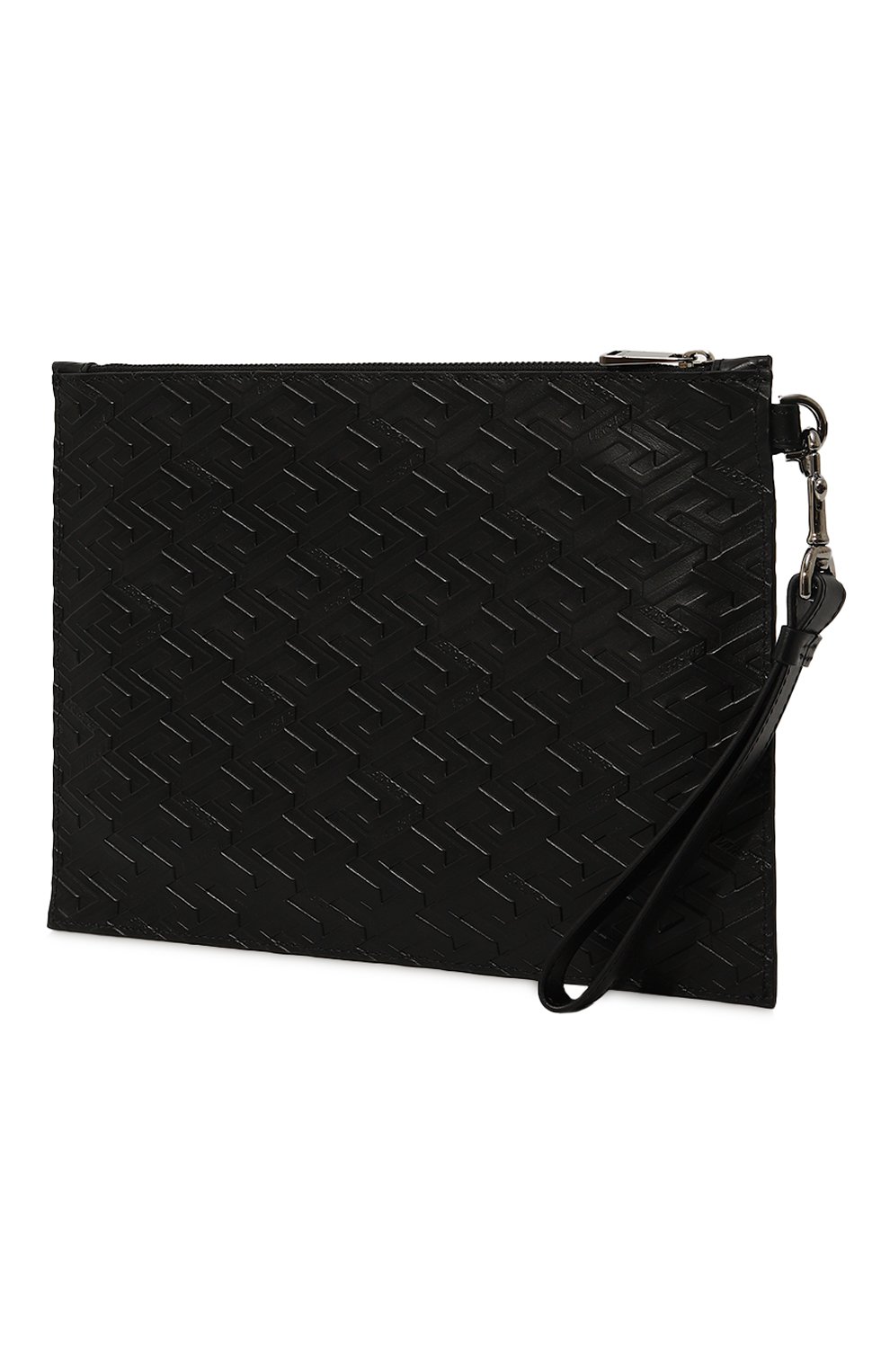 Кожаный футляр для документов VERSACE черного цвета по цене 88850 руб., арт. 1002927/1A05511, фото 2 Кожаный футляр для документов VERSACE, арт. 1002927/1A05511, фото 2