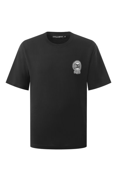 Мужская хлопковая футболка DOLCE & GABBANA, арт. G8PN9Z/G7NYE